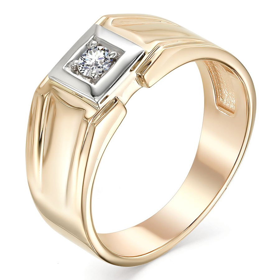 Кольцо, золото, бриллиант, 423-110